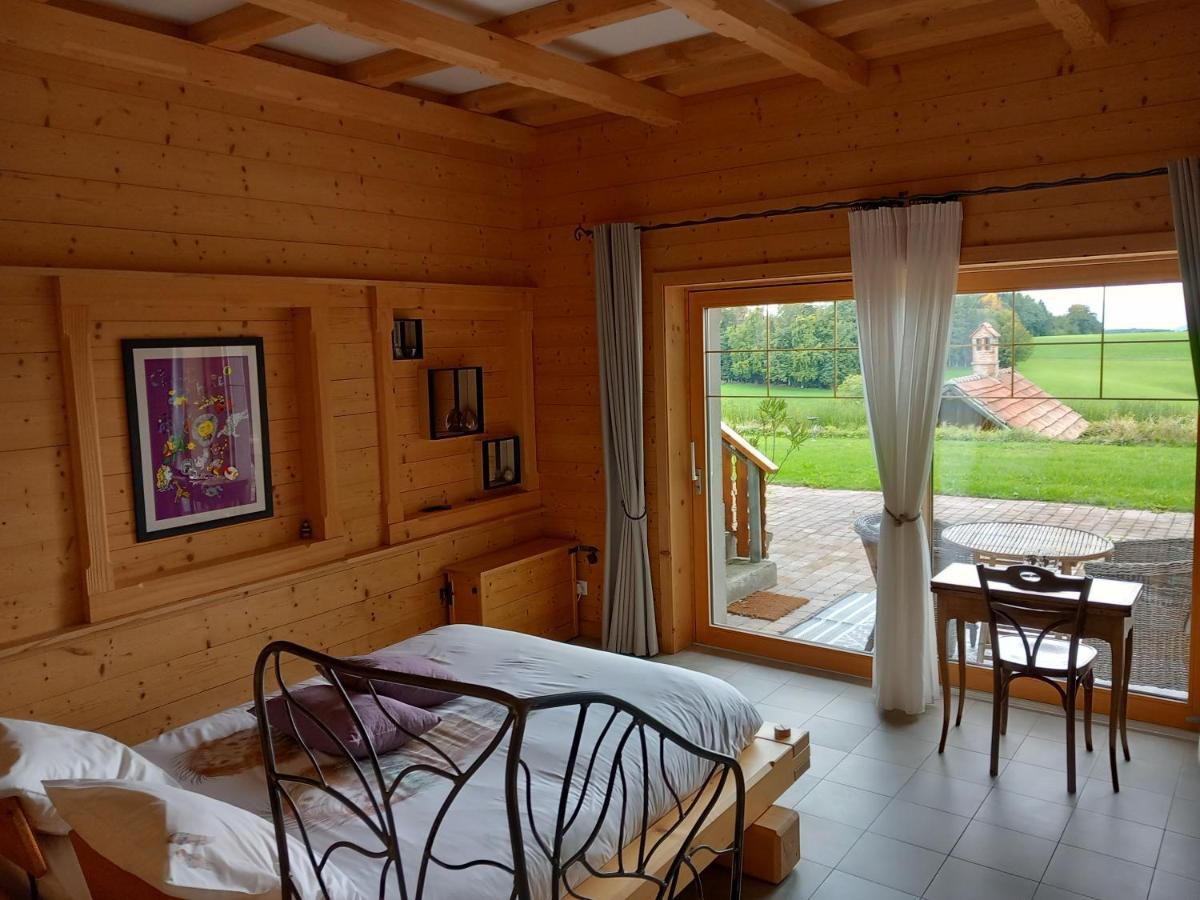 Les Abeilles Bed & Breakfast Romont ภายนอก รูปภาพ